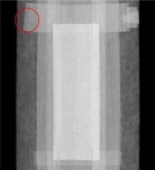  Side tape absence